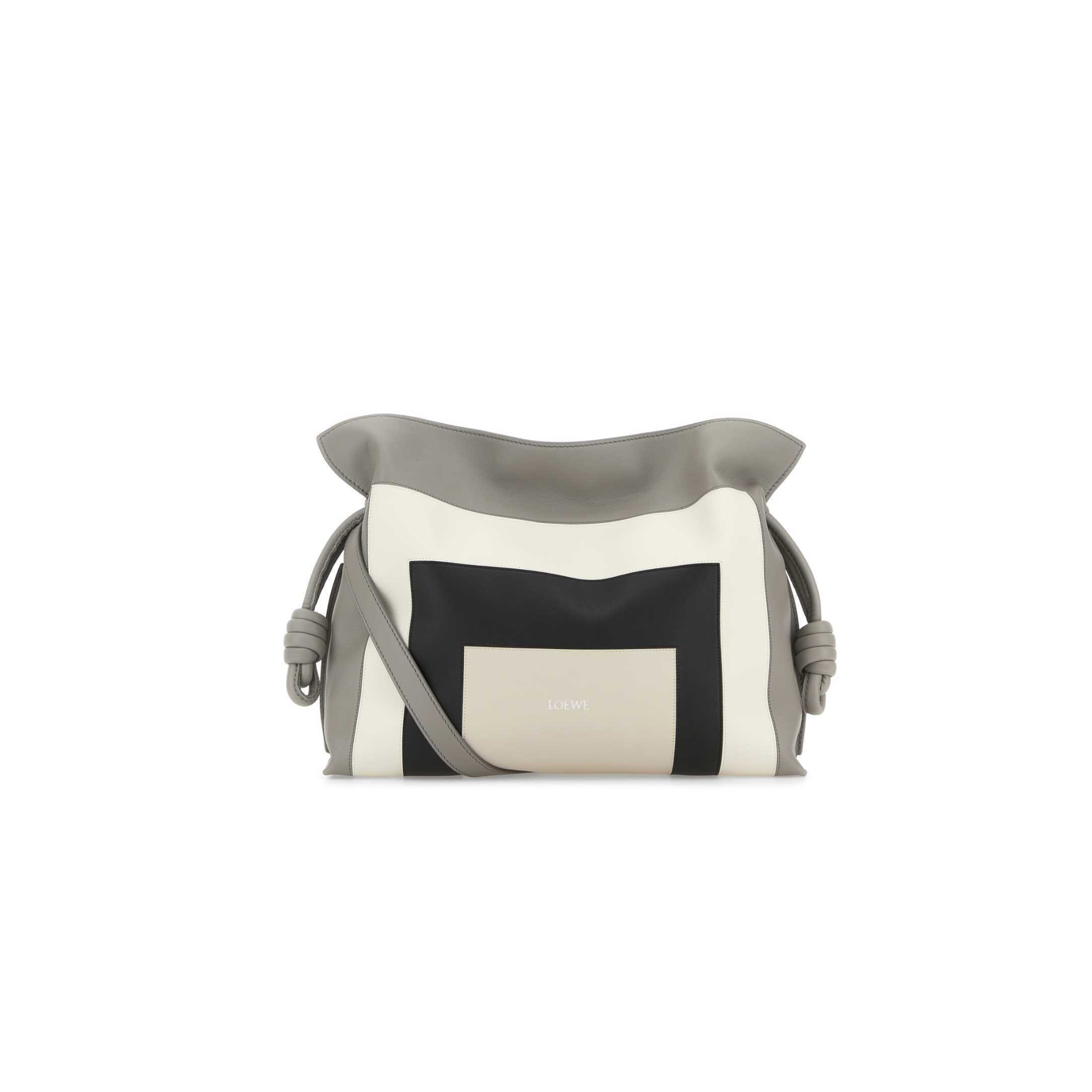 LOEWE X ALBERS MEDIUM FLAMENCO CLUTCH BAG (30*24.5*10.5cm)